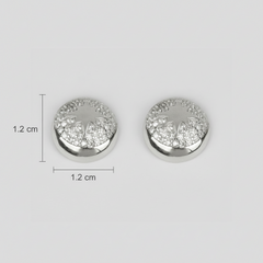 925 Sterling Silver Starburst Studs