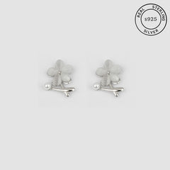 925 Sterling Silver Blush Bloom Studs