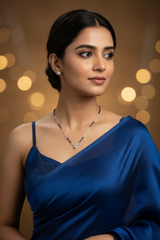 Radiant Zircon 925 Sterling Silver Mangalsutra