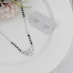 Delicate Drop 925 Sterling Silver Mangalsutra