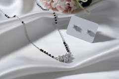 Delicate Drop 925 Sterling Silver Mangalsutra