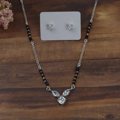 Timeless Leaf 925 Sterling Silver Mangalsutra