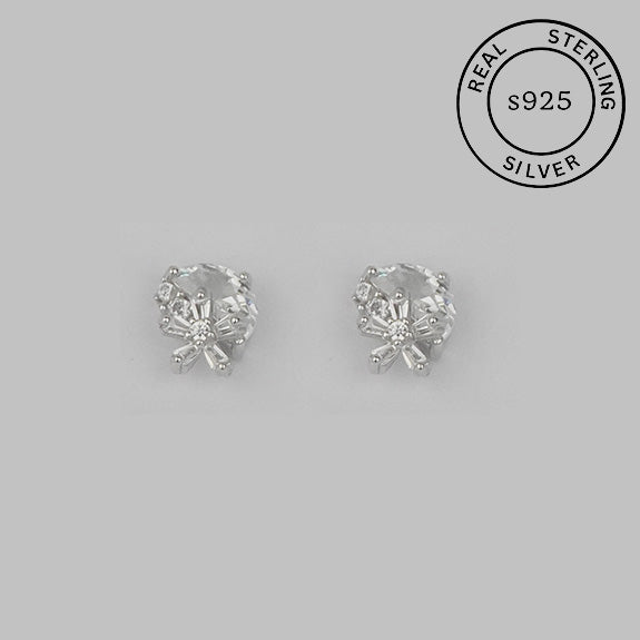 925 Sterling Silver Celestial Spark Studs