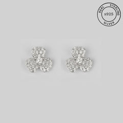 925 Sterling Silver Sparkling Studs