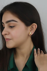 925 Sterling Silver Gold Plated Studs