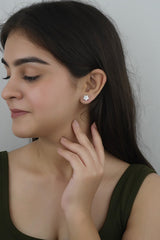 925 Sterling Silver Twinkling Star Studs