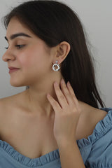925 Sterling Silver Circle Dangles