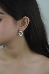 925 Sterling Silver Circle Dangles