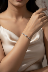 925 Sterling Silver Braided Bracelet