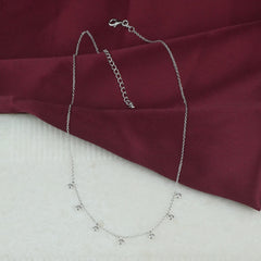 925 Sterling Silver Dew Drops Necklace