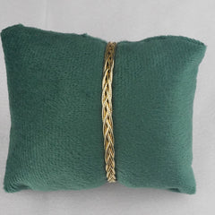 925 Sterling Silver Golden Twist Bracelet