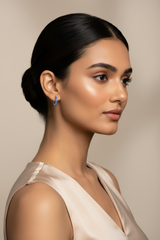 925 Sterling Silver Ocean Spark Hoops