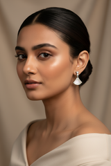 Silver Mother of Pearl Dangles