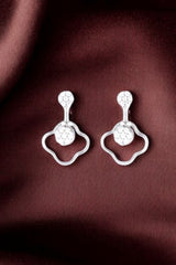Silver Charm Earrings