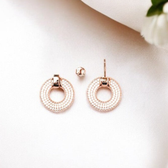 Rosegold eternity Elegance Dangles