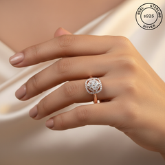 925 Sterling Silver Elegant Essence Ring
