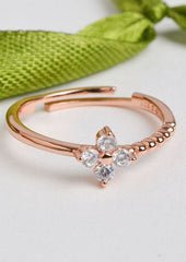 925 Sterling Silver Petal Bloom Ring
