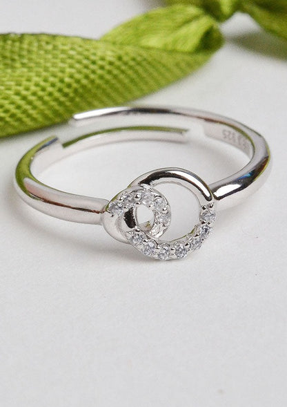 925 Sterling Silver Harmony Circles Ring