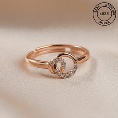 925 Sterling Silver Harmony Circles Ring