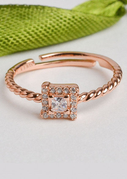 925 Sterling Silver Pure Harmony Rose Gold Delight