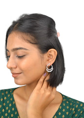 Silver Zircon Charm dangles