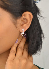 Silver Charm Earrings