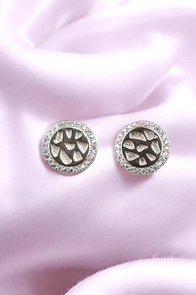 Elegance Essence 925 Sterling Silver Studs