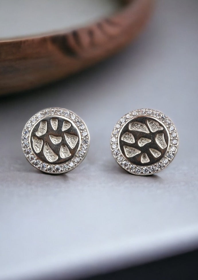 Elegance Essence 925 Sterling Silver Studs