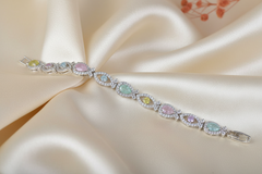 925 Sterling Silver Rainbow Bracelet