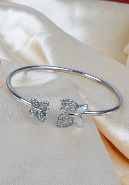 925 Sterling Silver Butterfly Bracelet