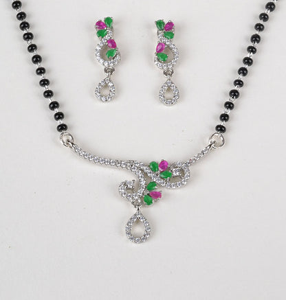 925 Sterling Silver Sparkling Mangalsutra