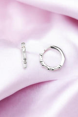 Silver Classic hoops
