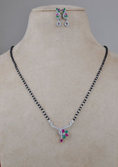 925 Sterling Silver Radiant Bliss Mangalsutra