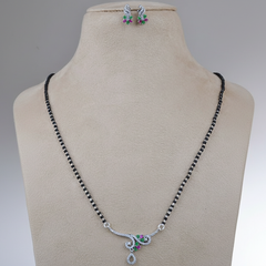 925 Sterling Silver Sparkling Mangalsutra