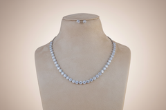 925 Sterling Silver Twilight Temptation Necklace Set