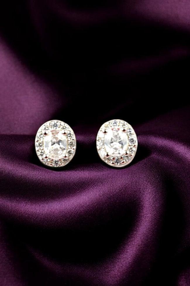 925 Sterling Silver Solitaire Studs