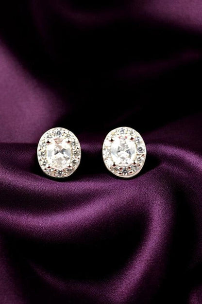 925 Sterling Silver Solitaire Studs