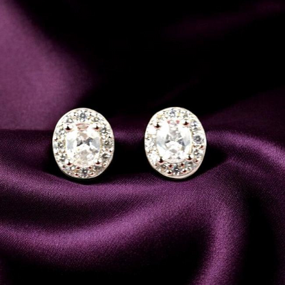 925 Sterling Silver Solitaire Studs