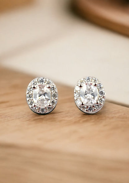 925 Sterling Silver Solitaire Studs