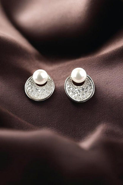 Pearl 925 Sterling Silver Studs