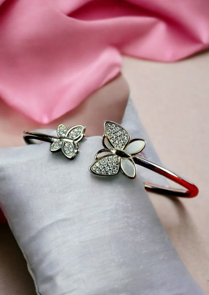 925 Sterling Silver Butterfly Bracelet