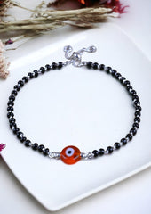 925 Sterling Silver Evil Eye Bracelet