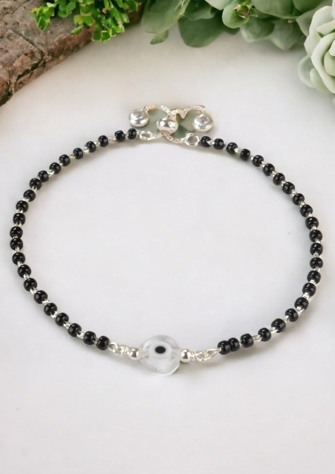 925 Sterling Silver Evil Eye Bracelet