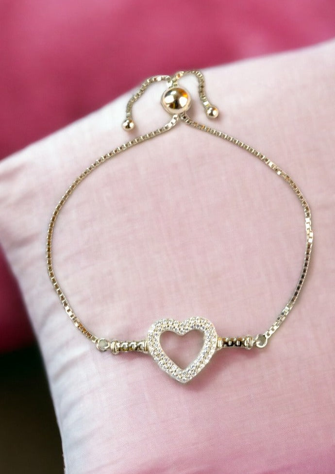 925 Sterling Silver Valentine Bracelet