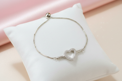 925 Sterling Silver Valentine Bracelet