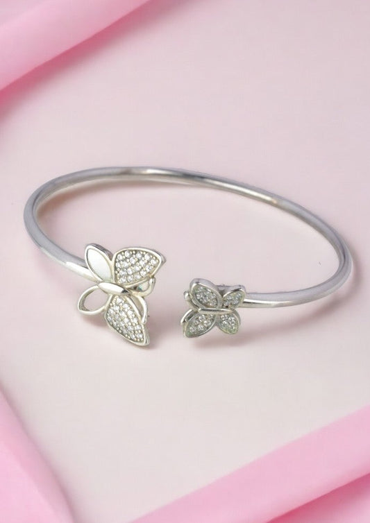 925 Sterling Silver Butterfly Bracelet