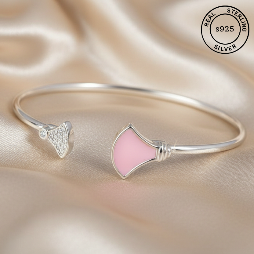 925 Sterling Silver Rose Bracelet