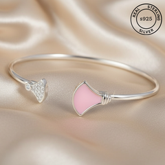 925 Sterling Silver Rose Bracelet