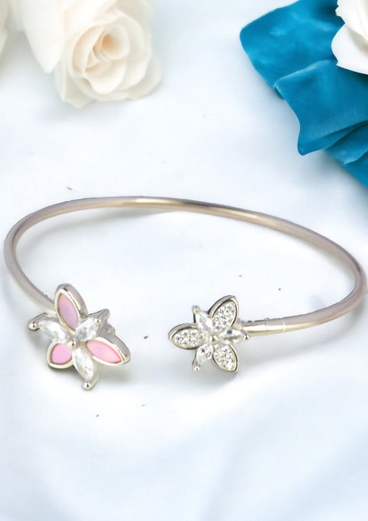 925 Sterling Silver Blossom Bracelet