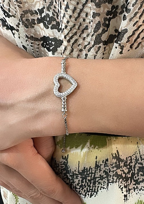 925 Sterling Silver Valentine Bracelet